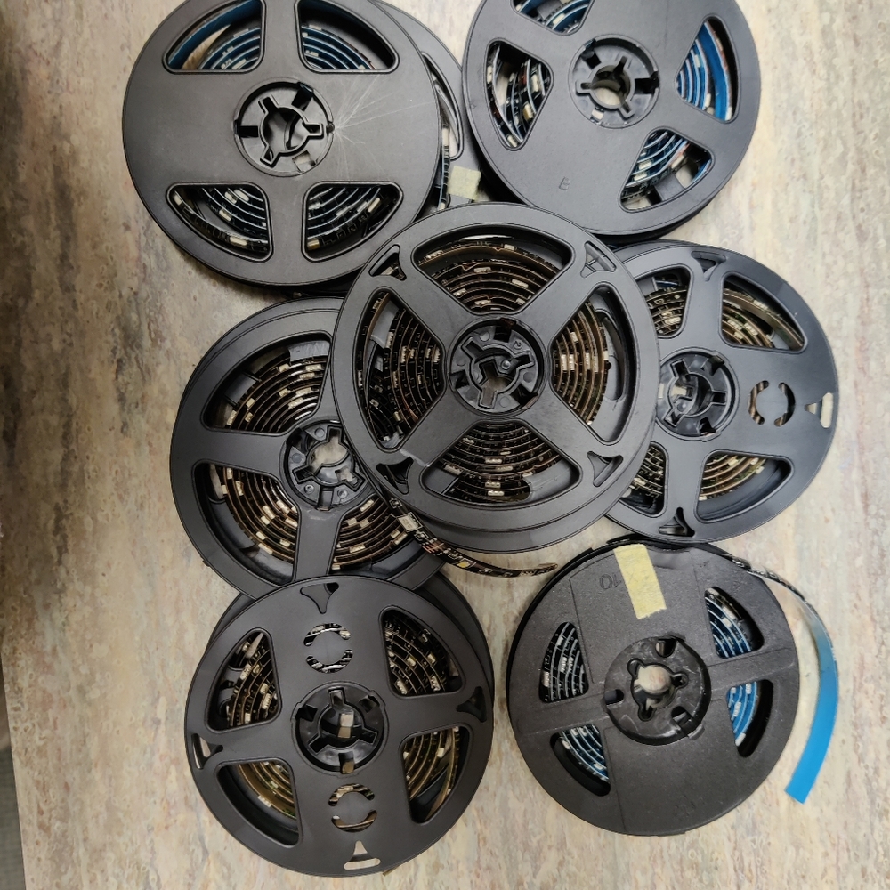 20 rolls of color changing led lights